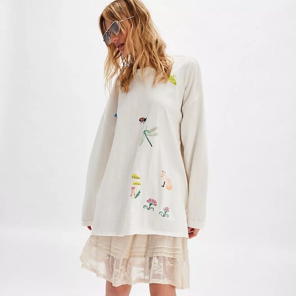 Free People Tops - We The Free Never Leaf Me Tee 🐝